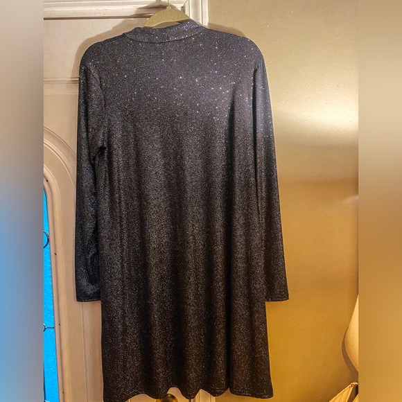 Tiana B Shimmer Glitter Swing Dress - Picture 1 of 5